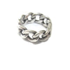 Silver Chain Link ID Ring - Sheri Beryl - 4