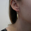Silver Spike Earrings, Long Silver  Seed Pod Earrings - Sheri Beryl - 3