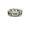Silver Chain Link ID Ring - Sheri Beryl - 2