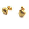 Small Gold Vermeil Teardrop Studs - Sheri Beryl - 1