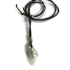 Lyla -Gold Pearl Pendant