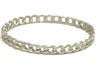 silver chain bangle bracelet