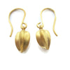 Gold Vermeil Seed Pod  Drop Earrings - Sheri Beryl - 3