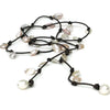 Pearl and Leather Lariat