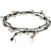 Pearl and Leather Lariat