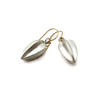 Large Silver  Seed Pod Earrings - Sheri Beryl - 1
