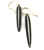 Oxidized Silver Spike  Earrings - Sheri Beryl - 3