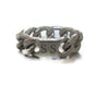 Silver Chain Link ID Ring - Sheri Beryl - 5