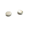 Small  Silver Dot Studs - Sheri Beryl - 2