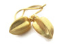 Seed Pod Earrings 14K Solid Gold - Sheri Beryl - 1