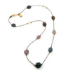 Pink Tourmaline Necklace Gemstone Necklace Blue Tourmaline, Multi-Color  Corded Necklace, Artisan Handmade by Sheri Beryl - Sheri Beryl - 1