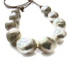 Large  Baroque Pearl Necklace, Pearl Leather Necklace, Statement Pearls, Artisan Handmade by Sheri Beryl - Sheri Beryl - 4