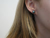 Tahitian Pearl Earring Studs , South Sea Pearl Earrings,14K Gold Black Pearl Post Earrings,  Artisan Handmade by Sheri Beryl - Sheri Beryl - 4