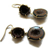 14K Gold Tabasco Geode Earrings - Sheri Beryl - 4