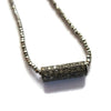 Pave Diamond Necklace  Diamond Pendant, Beaded Gemstone Necklace, ARTISAN HANDMADE by Sheri Beryl - Sheri Beryl - 2