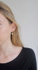 18K Gold Triangle Earring Drops