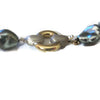 Tahitian Pearl Keshi Necklace, Black  Pearl  Necklace. South Sea Pearl Strand   Artisan Handmade  by Sheri Beryl - Sheri Beryl - 2