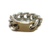 14K Gold and Silver Chain Ring, ID Signet Ring - Sheri Beryl - 1