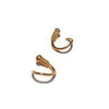 Single Mens Earring, 14K  Solid Gold Hoop Earring, Huggie Earring , Man  Earrings for Guys ,   Artisan Handmade by Sheri Beryl - Sheri Beryl - 4