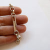 Chunky Silver Chain LInk  Bracelet - Sheri Beryl - 3