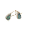 Australian Opal Earrings, Boulder Opal Dangle Earrings, Blue Green Gemstone Drops, Free Form  Opal Doublets  Artisan Handmade by Sheri Beryl - Sheri Beryl - 2