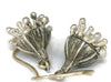 Silver Flower Earrings- Sheri Beryl